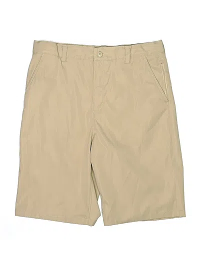 Pre-owned Lands' End Khaki Shorts In Brown