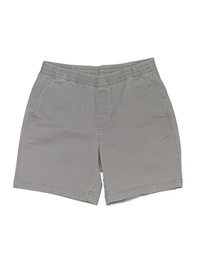 Pre-owned Lands' End Khaki Shorts In Gray