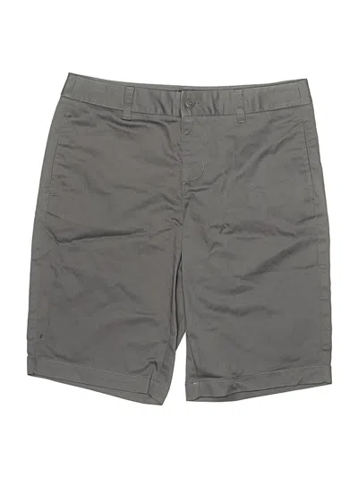 Pre-owned Lands' End Khaki Shorts In Gray