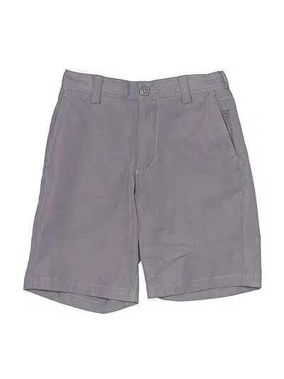 Pre-owned Lands' End Kids'  Khaki Shorts In Gray