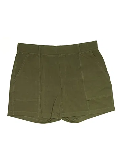 Pre-owned Lands' End Khaki Shorts In Green