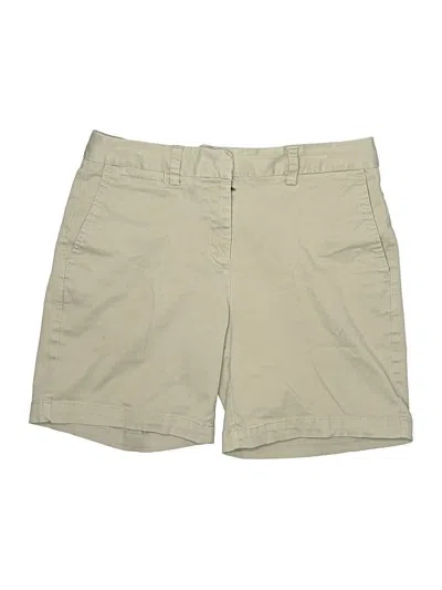 Pre-owned Lands' End Khaki Shorts In Tan