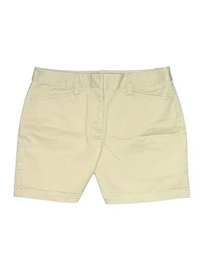 Pre-owned Lands' End Khaki Shorts In Tan