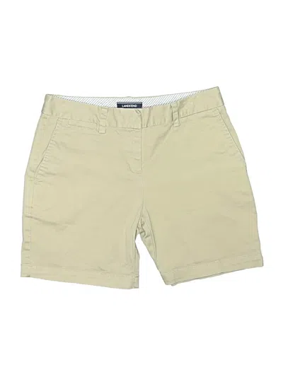 Pre-owned Lands' End Khaki Shorts In Tan