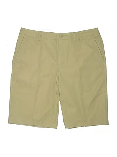 Pre-owned Lands' End Khaki Shorts In Tan