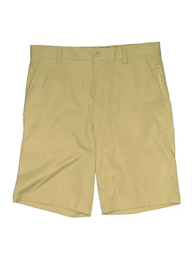 Pre-owned Lands' End Kids'  Khaki Shorts In Tan