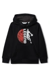 Lands' End Kids Husky Athletic Lightweight Hooded Sweatshirt