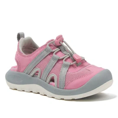 Lands' End Kids Closed Toe Water Sandals In Pink