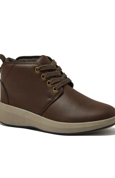 Lands' End Kids Comfort Chukka Boots In Brown