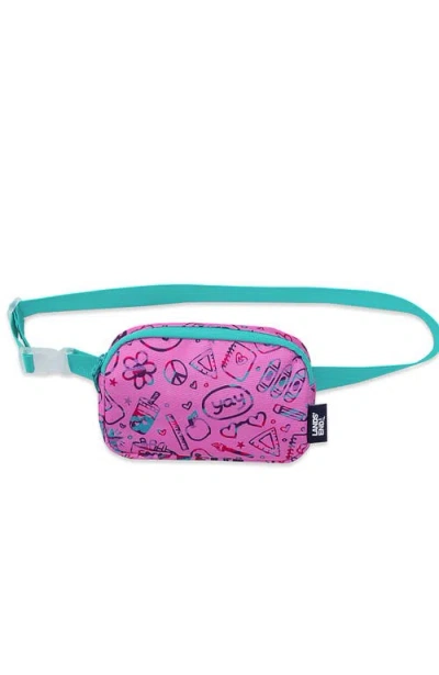 Lands' End Kids Crossbody Bag In Pink