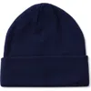 Lands' End Kids Cuffed Beanie In Blue
