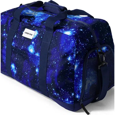 Lands' End Kids Duffle Bag In Blue