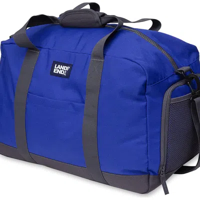 Lands' End Kids Duffle Bag In Blue