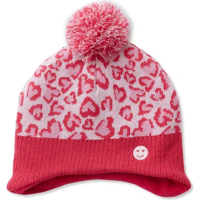 Lands' End Kids Earflap Hat In Green