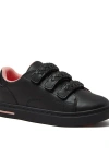 Lands' End Kids Easy On Sneakers In Black/pink