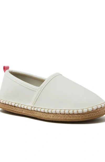 Lands' End Kids Espadrille Beach And Water Shoes In White