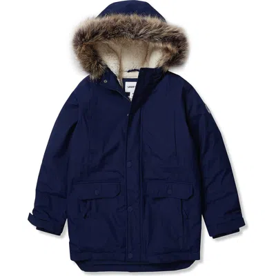 Lands' End Kids Expedition Waterproof Winter Down Parka In Blue