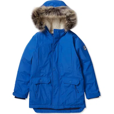 Lands' End Kids Expedition Waterproof Winter Down Parka In Blue