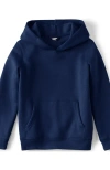 Lands' End Kids Fleece Pullover Hoodie In Deep Sea Navy
