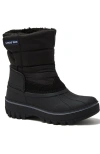 Lands' End Kids Frost Insulated Waterproof Snow Boots In Black