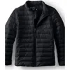 Lands' End Kids Insulated Down Alternative Thermoplume Jacket In Black