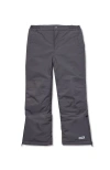 Lands' End Kids Slim Squall Waterproof Insulated Iron Knee Winter Snow Pants In Gray