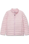 Lands' End Kids Insulated Down Alternative Thermoplume Jacket In Pink