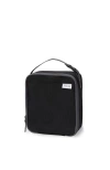 Lands' End Kids Insulated Ez Wipe Printed Lunch Box In Black