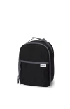 Lands' End Kids Insulated Soft Sided Lunch Box In Black