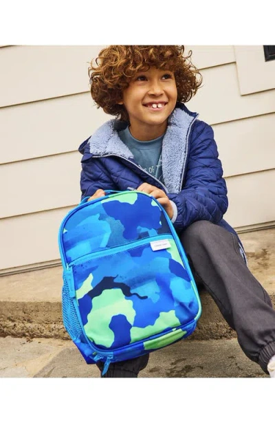 Lands' End Kids Insulated Soft Sided Lunch Box In Multi