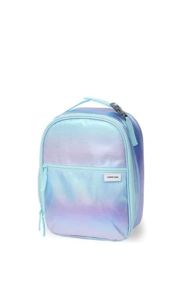 Lands' End Kids Insulated Soft Sided Lunch Box In Purple