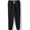 Lands' End Kids Iron Knee Fleece Jogger Sweatpants In Black