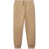 Lands' End Kids Iron Knee Fleece Jogger Sweatpants In Brown