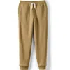Lands' End Kids Iron Knee Fleece Jogger Sweatpants In Gold Yellow