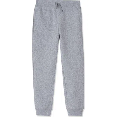 Lands' End Kids Iron Knee Fleece Jogger Sweatpants In Gray