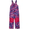 Lands' End Kids Iron Knee Insulated Winter Snow Bibs In Multi