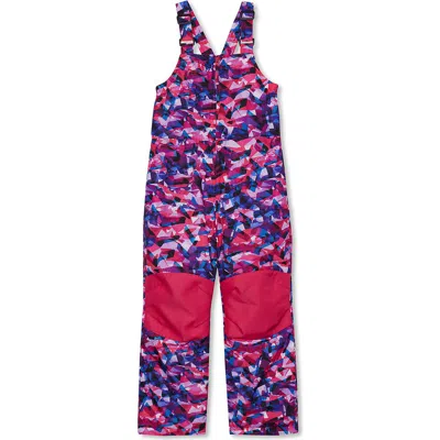 Lands' End Kids Iron Knee Insulated Winter Snow Bibs In Multi