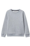 Lands' End Kids Novelty Fleece Crewneck Sweatshirt In Gray