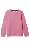 Lands' End Kids Novelty Fleece Crewneck Sweatshirt In Pink