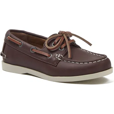 Lands' End Kids Seaport Classic Boat Shoes In Multi