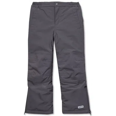 Lands' End Kids Slim Squall Waterproof Insulated Iron Knee Winter Snow Pants In Blue