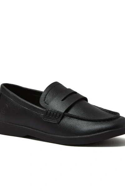 Lands' End Kids Slip On Everyday Penny Loafer In Animal Print