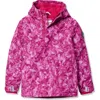 Lands' End Kids Squall Fleece Lined Waterproof Insulated Jacket In Pink