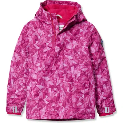 Lands' End Kids Squall Fleece Lined Waterproof Insulated Jacket In Pink