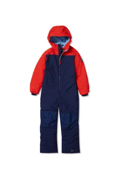 Lands' End Kids Squall Iron Knee Waterproof Winter Snow Suit In Blue