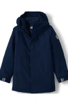 Lands' End Kids Squall Waterproof Insulated 3 In Navy