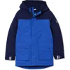 Lands' End Babies'  Kids Squall Waterproof Insulated Winter Parka In Black
