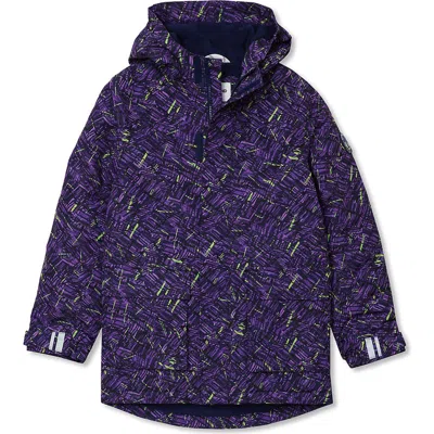 Lands' End Babies'  Kids Squall Waterproof Insulated Winter Parka In Blue