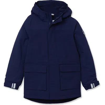Lands' End Babies'  Kids Squall Waterproof Insulated Winter Parka In Blue