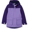 Lands' End Babies'  Kids Squall Waterproof Insulated Winter Parka In Purple